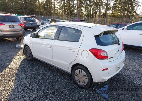 2018 Mitsubishi Mirage Es z USA, uszkodzony, nr VIN ML32A3HJ5JH001929